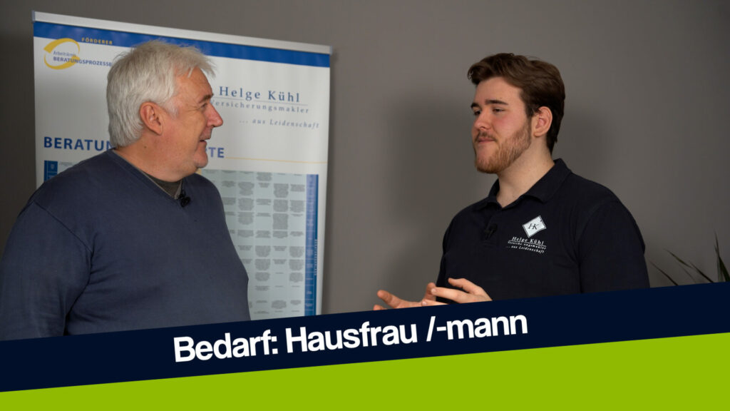 Bedarf - Hausfrau / Hausmann