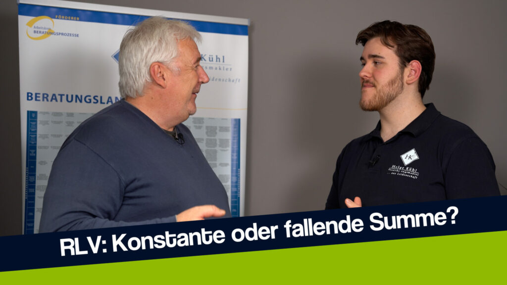 Konstante oder fallende Todesfallsumme?